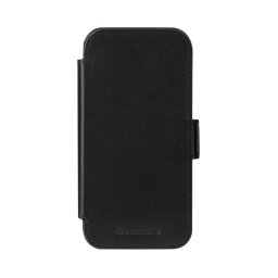Funda para móvil dbramante1928 Copenhagen Wallet Case cuero negro con cierre magnético para iPhone 17