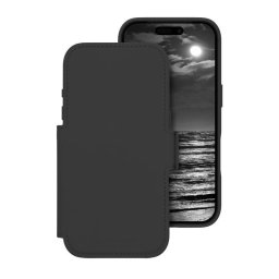 Funda para móvil dbramante1928 Lynge MS ICON Folio Negra con MagSafe para iPhone 17 Pro