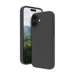 Funda para móvil dbramante1928 Greenland Pro MS Cover plástico negro para iPhone 16 Plus