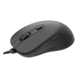 Ratón iggual OFFICE-ELITE-PRO-6D USB 3600 DPI Negro 6 Botones Ergonomía diestros