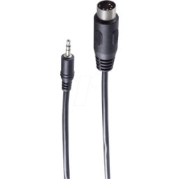 SHIVERPEAKS SHVP BS30822 - Enchufe Jack a enchufe de diodo de 5 pines, 1,5m