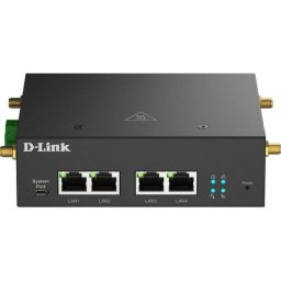 Router D-Link DWM-314-G 4G LTE 1000Mbps VPN OpenVPN WireGuard Negro