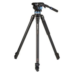 Trípode Benro A373FB con cabeza de vídeo avanzada FS6PRO, 3 secciones