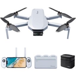 Dron Potensic Atom Fly More Combo 12 MP 4K Gimbal 3 ejes GPS Blanco