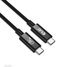 Cable USB-C Club 3D CAC-1575 2 m USB4 Gen 2x2 20 Gbit/s Negro