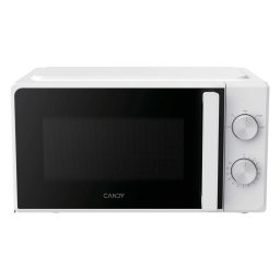Microondas Candy CMW320SMW 20 Litros 700W con Temporizador Mecánico y Tornamesa