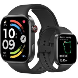 XIAOMI REDMI Watch 6 Bluetooth GPS 2,07" Negro Talla Única Resistente al Agua 5ATM SpO2 Pulsómetro