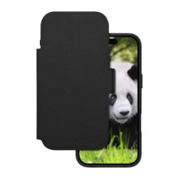 Funda para móvil dbramante1928 Lynge MS Folio cuero negro con cierre magnético para iPhone 17 Air
