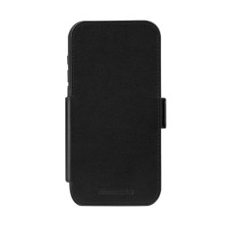 Funda para móvil dbramante1928 Copenhagen cartera cuero negro con cierre magnético para iPhone 17 Pro Max