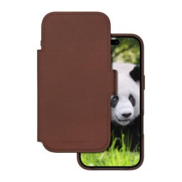 Funda para móvil dbramante1928 Lynge MS Folio cuero bronceado para iPhone 17 Air