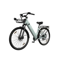 Bicicleta Eléctrica Pixar C1 Pro Motor 250W Batería 36V 18Ah Frenos Hidráulicos Verde