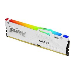 Memoria RAM Kingston FURY Beast RGB 32GB 1x32GB DDR5 6000MHz CL30 AMD EXPO Blanco