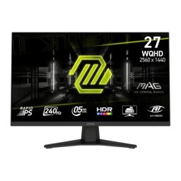 Monitor MSI MAG 274QFDE X24 27" Wide Quad HD 240Hz Rapid IPS FreeSync HDR