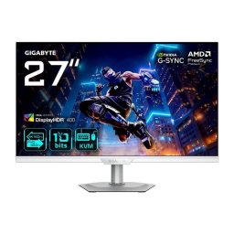 Monitor GIGABYTE M27UP ICE 27" UltraHD 4K 160Hz SS-IPS HDR400 FreeSync Premium Ajuste altura