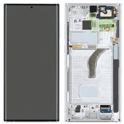 Pantalla Lcd Galaxy S22 Ultra En Color Blanco Fantasma