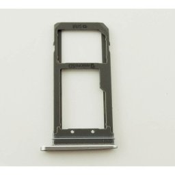 Soporte Para Tarjeta Sim Y Sd Para Samsung Galaxy S7 - Dorado