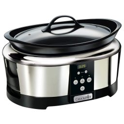 Crock-Pot SCCPBPP605 Olla de Cocción Lenta Digital 5.7L Plata