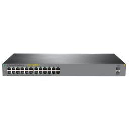 HPE OfficeConnect 1920S Switch Gestionable 24 Puertos Gigabit 2x SPF PoE+ 370W