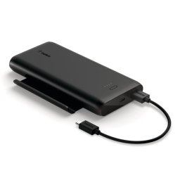 Belkin Boost Charge Cargador Portátil 10K con Soporte Incorporado Retráctil para Smartphone Carga Rápida Negro