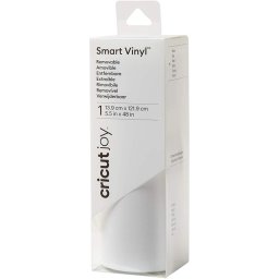 Cricut Joy Vinilo Adhesivo Mate Removible 13.9 x 121.9 cm Blanco