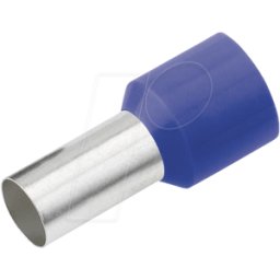 CIMCO 189000 - Aderendhülse isoliert 0,75 mm²/8 mm, blau, 500er Pack