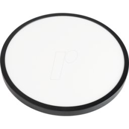 ENOVALITE ELED 300311 - Panel LED, 24 W, 2400 lm, 2700-5700 K CCT, negro, regulable, Ø29