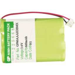 FREI TGP 5251 - Batería para teléfonos inalámbricos, NiMH, 600 mAh