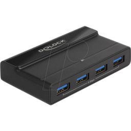 DELOCK 88066 - Conmutador matricial USB 3.0, 4x USB-A a 2x USB-C