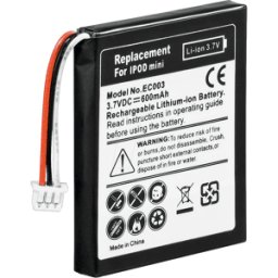 ECO GMBH AKKU IPD MINI - Batería para reproductor de MP3 para iPod mini Apple, ion