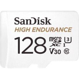 SDSQQNR128GGN6IA - Tarjeta de memoria microSDXC de 128 GB, SanDisk High Endurance