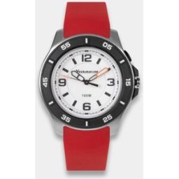 Neckmarine Reloj de hombre x-treme cuarzo de caucho. (M) Blanco