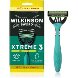 Xtreme 3 Sensitive Maquinillas De Afeitar Desechables Para Hombre 12 Ud