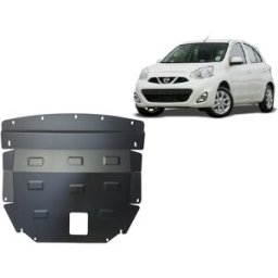 Scut Protection Cubre cárter metálico Nissan Micra - 2010 2016
