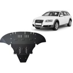 Scut Protection Cubre cárter metálico Audi A6 Allroad 2 - con solapas laterales - 2005 2011