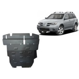 Scut Protection Cubre cárter metálico Mitsubishi Outlander - 2002 2006