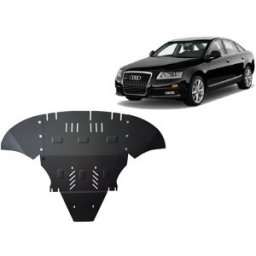 Scut Protection Cubre cárter metálico Audi A6 - con solapas laterales - 2004 2011