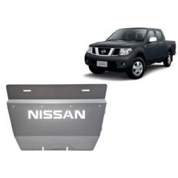 Scut Protection Protector de aluminio del radiador Nissan Navara D40 - 2005 2015