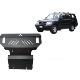 Scut Protection Cubre cárter metálico Mitsubishi Montero 3 - V60 - 1999 2007