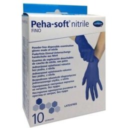 Peha Guantes Soft Nitrilo Fino P 10 uds L