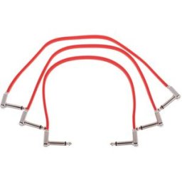 Ernie Ball Red Flat Ribbon Patch 12" Rojo