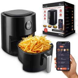 Freidora de aire Extralink Smart Life SJ-400 4L 1300W Wi-Fi pantalla táctil