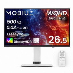 Monitor BenQ MOBIUZ EX271QZ 27" QHD 500Hz OLED Ajuste de altura