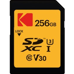 Memoria Flash Kodak EKMSD256GXC10HPRK 256 GB SDXC Clase 10 UHS-I U3 V30