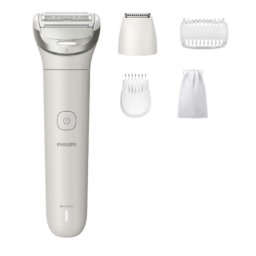 Afeitadora Corporal Philips 8000 Series BRL147/00 Inalámbrica 100min Seco y Mojado 3 Láminas Estuche