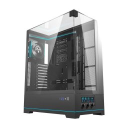 Caja PC Darkflash DY450L PRO ATX Mid Tower Blanca + 1 ventilador ARGB