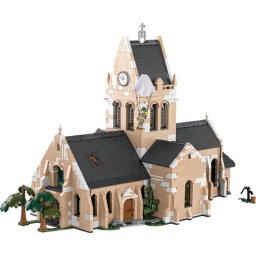 COBI Sainte-Mère-Église Church Bloques de construcción COBI-2299 2280 piezas