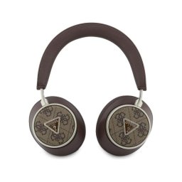 Auriculares Guess GUBHC15P4MRCTW inalámbricos Bluetooth 5.4 con cancelación de eco marrón