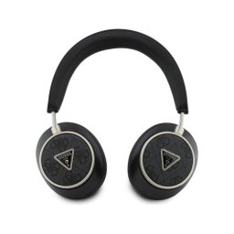 Auriculares Guess GUBHC15P4MRCTK inalámbricos Bluetooth 5.4 con cancelación activa de ruido y micrófono, negro