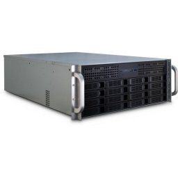 Caja PC Inter-Tech 4U-4416L Rack Servidor Negro/Plata ATX EATX