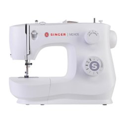 Máquina de coser Singer M2405 Semiautomática Blanca 8 Programas de Costura